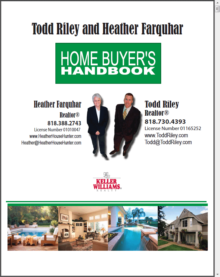 Westlake Village First Time Buyers Handbook